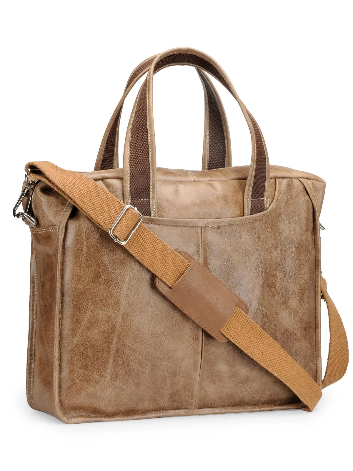 Teakwood Genuine Leather Unisex Bag