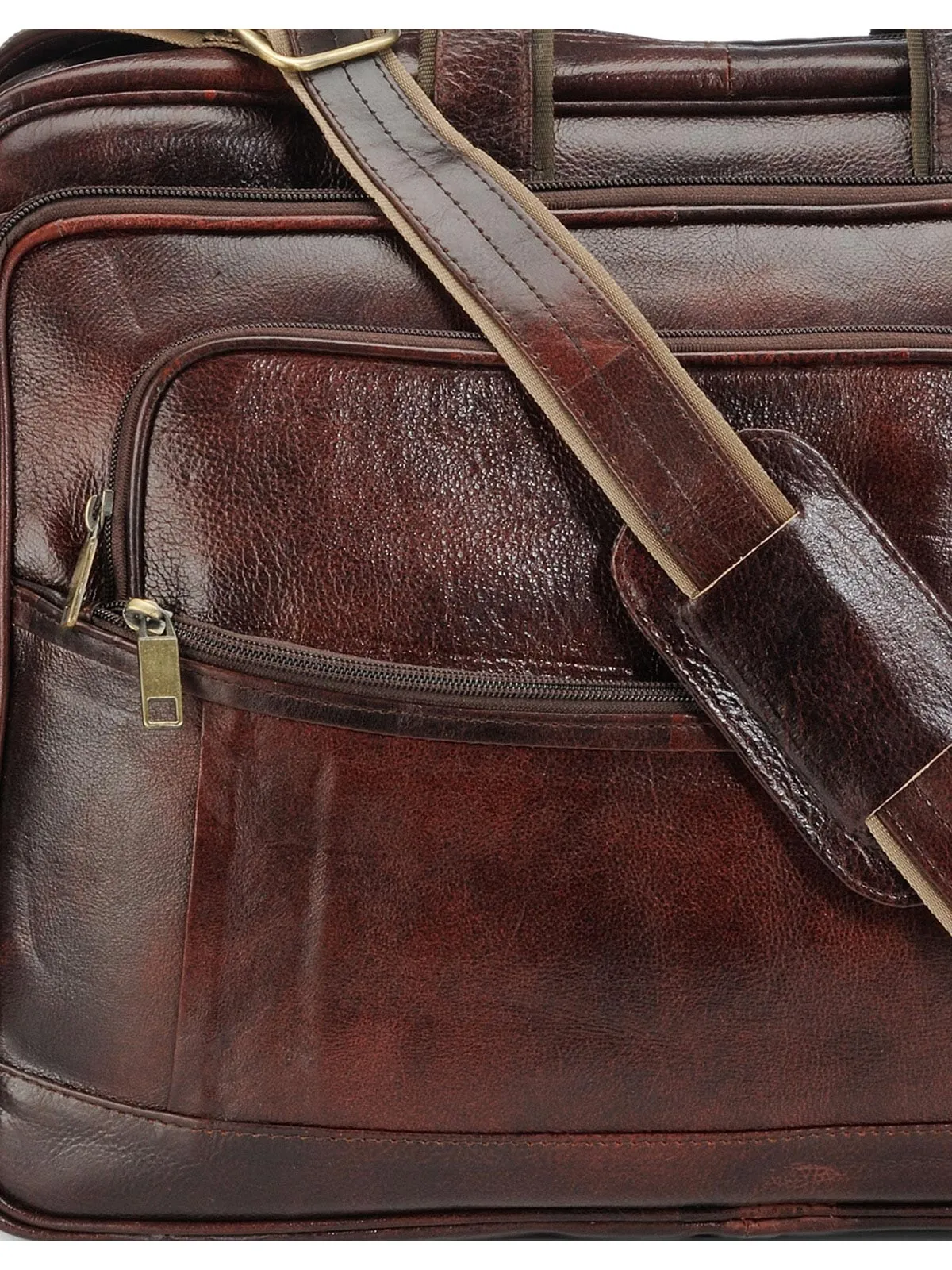 Teakwood Genuine Leather Unisex Bag