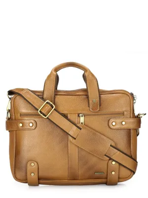 Teakwood Genuine Leather Unisex Bag
