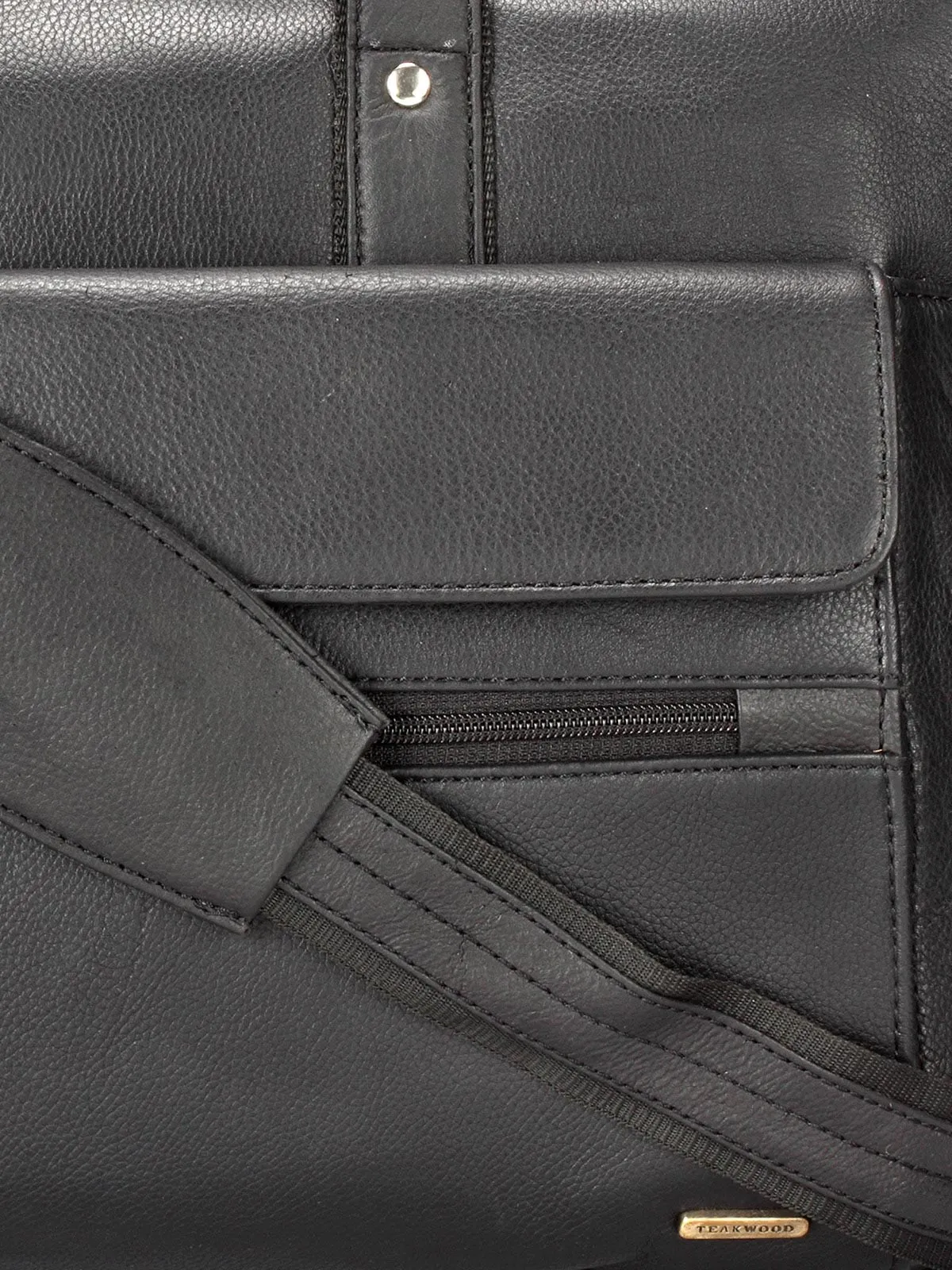 Teakwood Genuine Leather Unisex Bag
