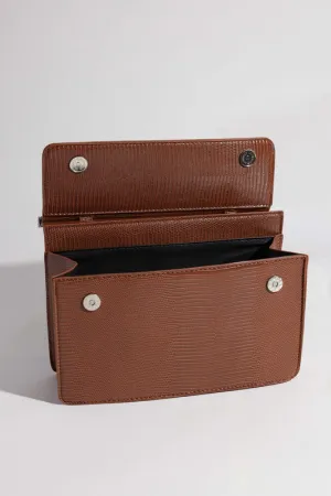 TEXTURED PU LEATHER FASHION BAG