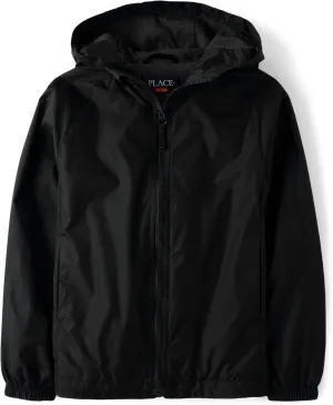 The Children's Place Boys' Uniform Windbreaker Jacket
