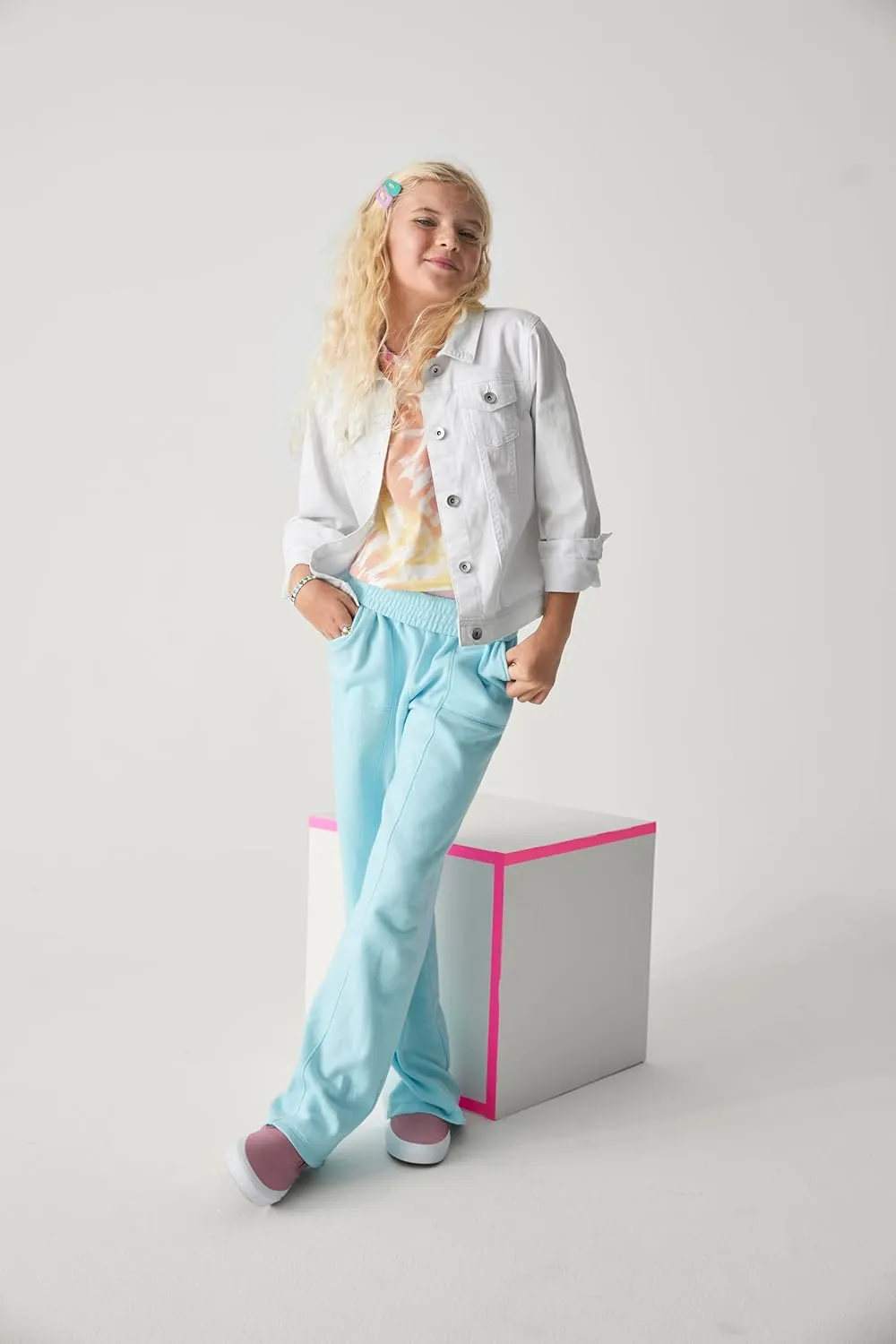 The Children's Place Girls' Active Wide Leg Pants