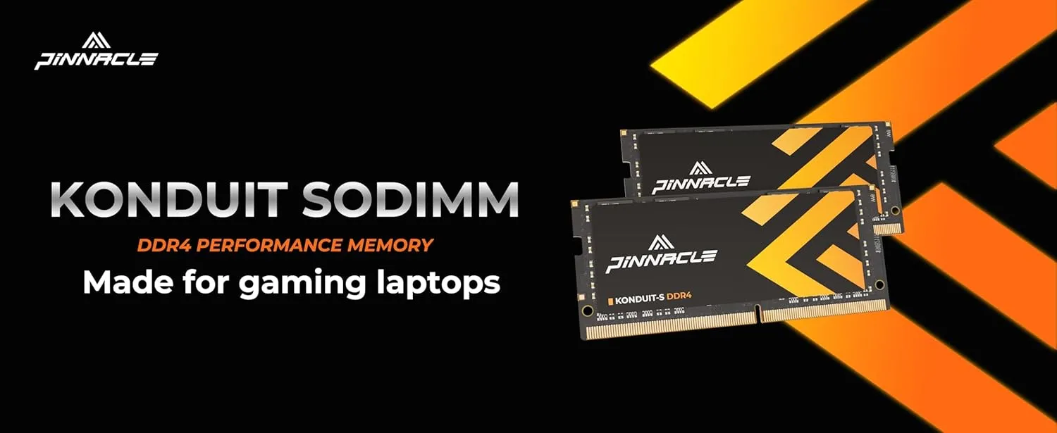 Timetec Pinnacle 32GB KIT(2x16GB) DDR4 3200MHz (or 2933MHz or 2666MHz) PC4-25600 Non-ECC Unbuffered 1.2V CL22 2Rx8 Dual Rank 260 Pin SODIMM Laptop Notebook PC Computer Memory RAM Module Upgrade
