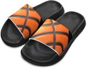Toddler Active Boys Slides Comfortable Slip-On Kids Sandals Unisex Slides for Indoor and Outdoor Sporty Slides Beach Pool