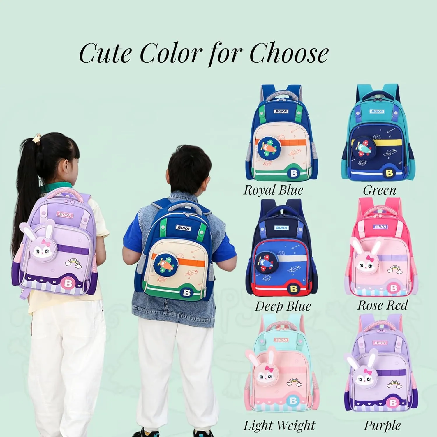 Toddler backpack for Kids 3-5, Kindergarten Girls Boys Backpack, Preschool Cute Backpack