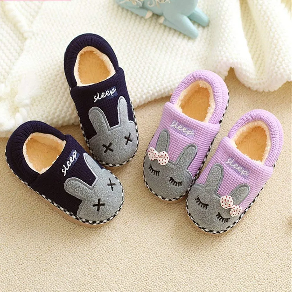Toddler Slippers Boys Girls House Shoes Little Kids Home Indoor Bedroom Cute Warm Winter Slipper