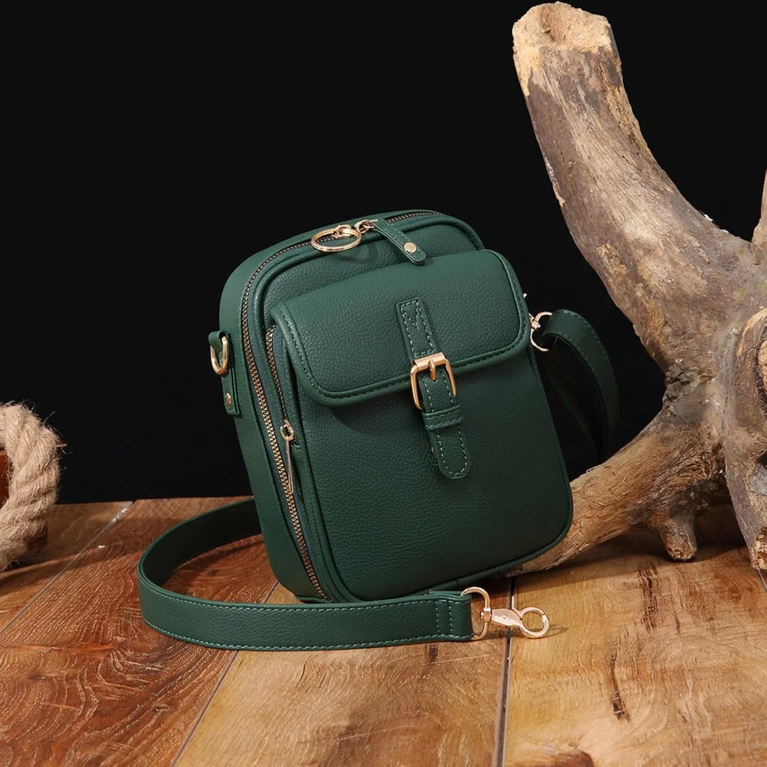 Tojoyride Crossbody Bag, Anti Theft Bag, Urvashi Crossbody Bag, Crossbody Purse with Built in Wallet, Casual Shoulder Bags