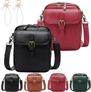 Tojoyride Crossbody Bag, Urvashi Crossbody Bag, Small Crossbody Bags for Women with 10 Rfid Shielding Compartments