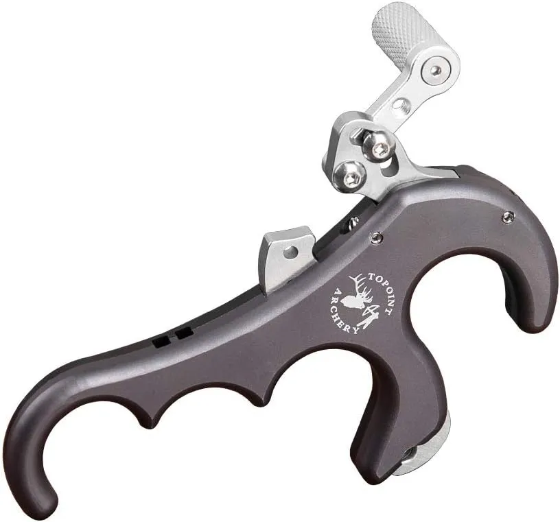 TOPOINT ARCHERY TP425 Bow Release 4 Finger Release Aluminum Release Aid 7colors Options Automatic Archery Caliper Release Compound Bow Hunting Archery Hunting Shooting Accessories