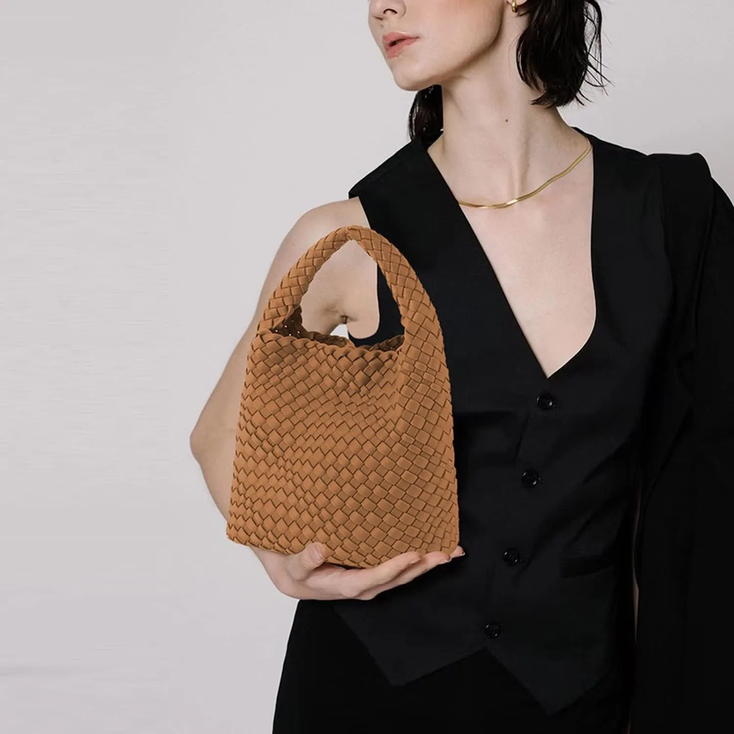 Tote for Women, Ladies Crossbody Handbag, Trendy Shoulder and Bucket Bag, Top-handle Tote Hobo Satchel with Purse
