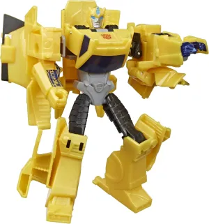 Transformers Bumblebee Cyberverse Adventures Action Attackers Warrior Class Bumblebee Action Figure, Sting Shot Move, 5.4-inch
