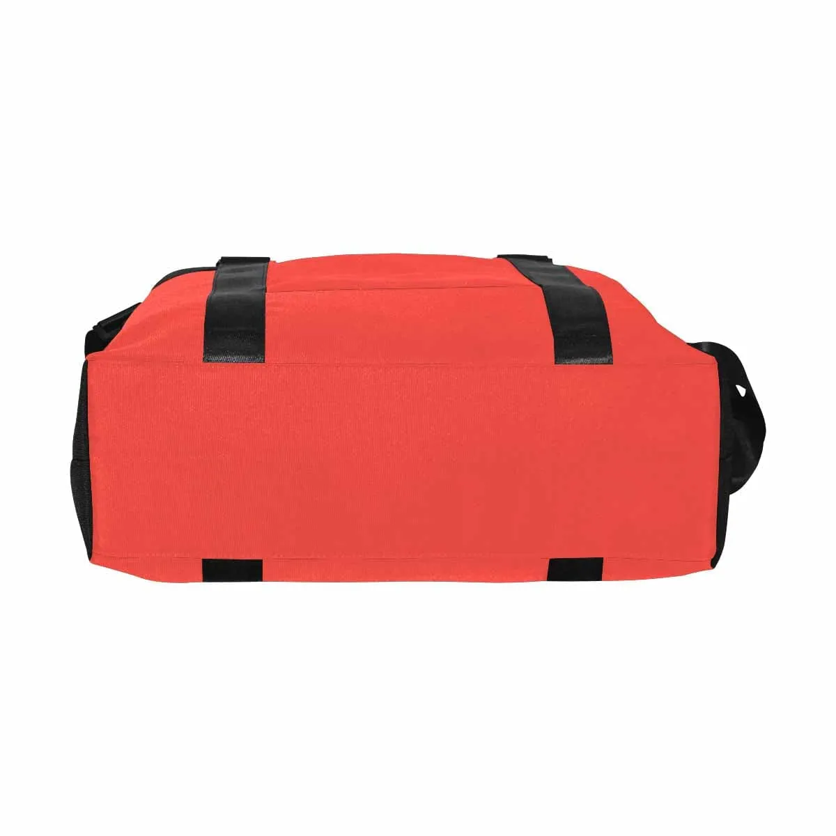 Travel Bag - Red Orange - Canvas Carry by inQue.Style