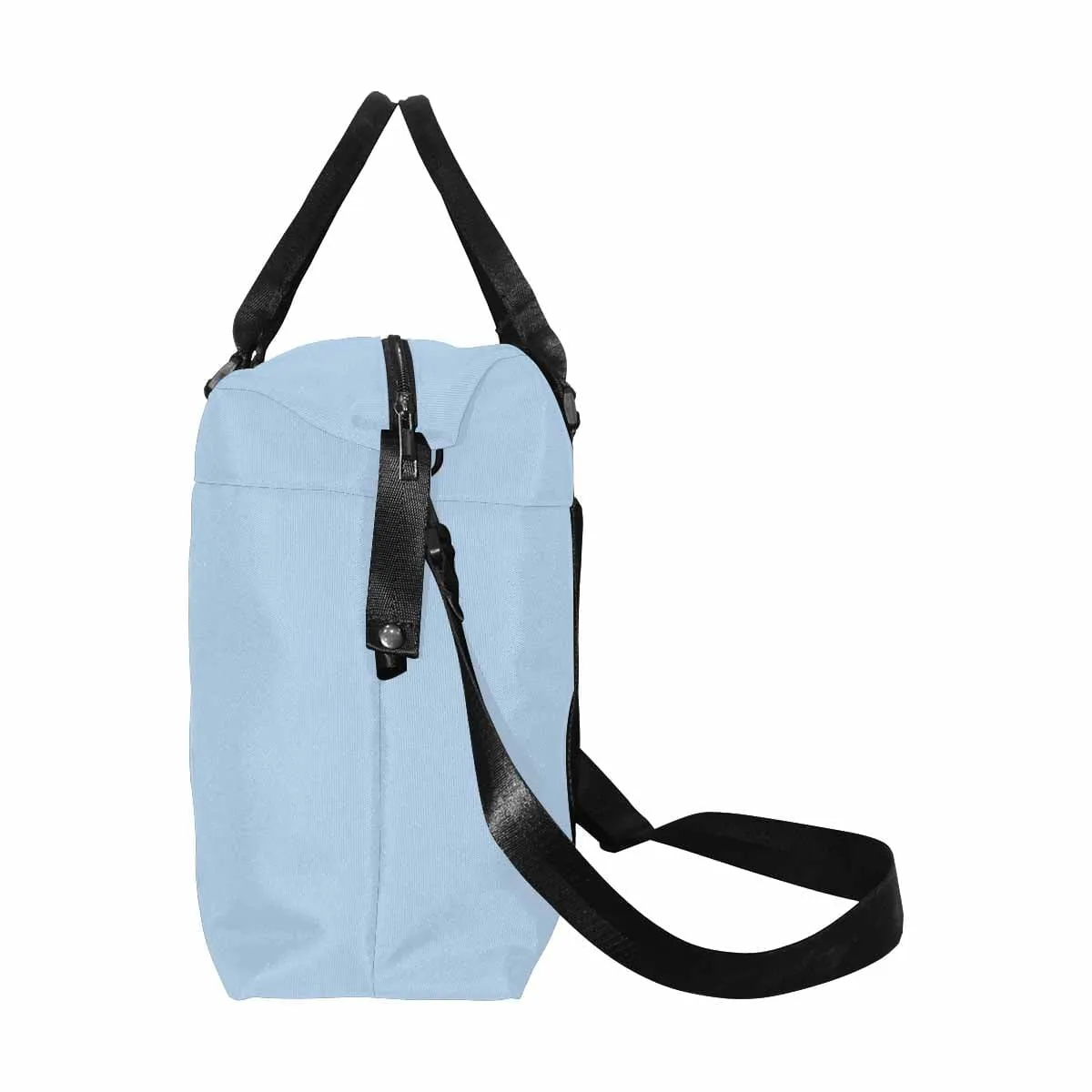 Travel Bag Serenity Blue Canvas Carry by inQue.Style