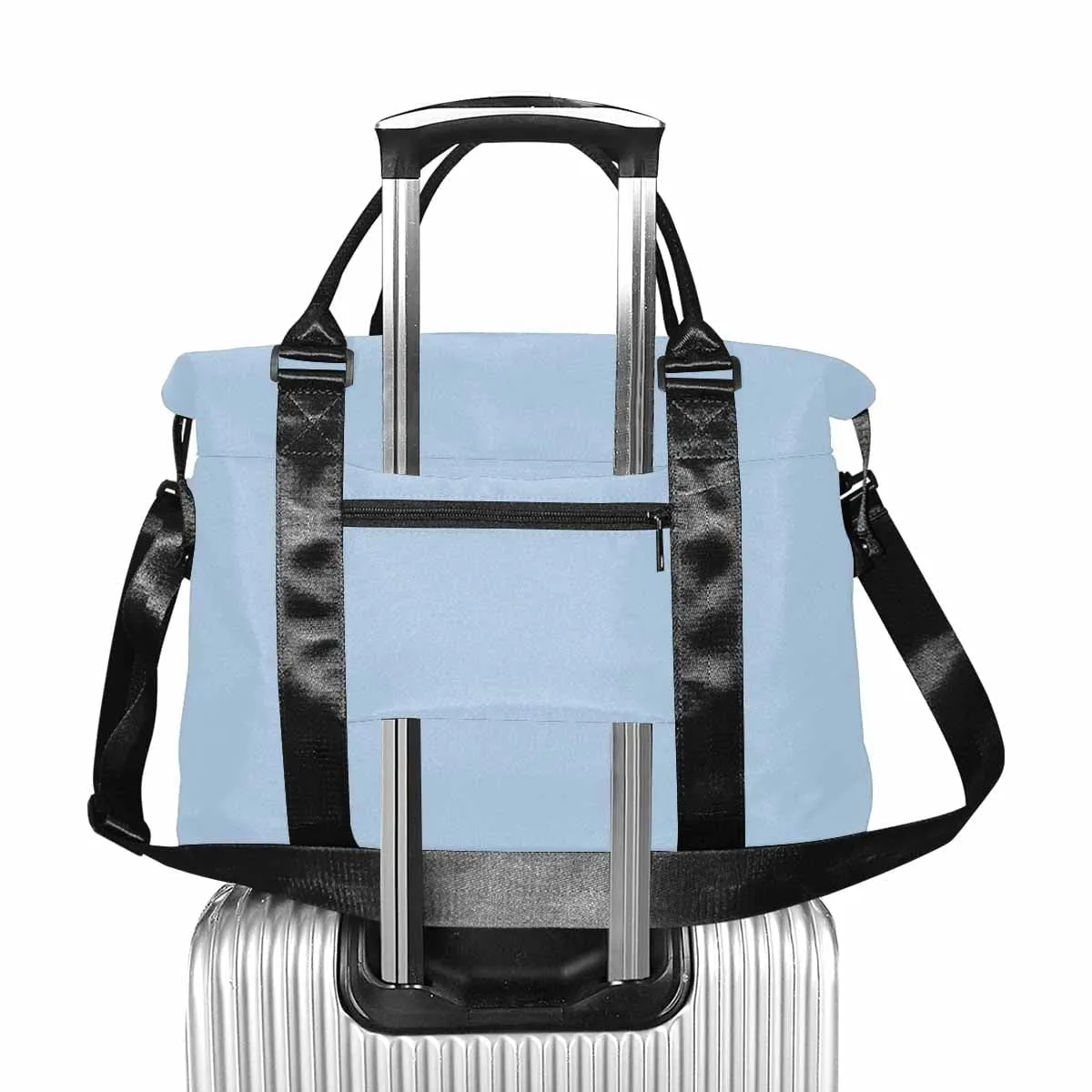 Travel Bag Serenity Blue Canvas Carry by inQue.Style