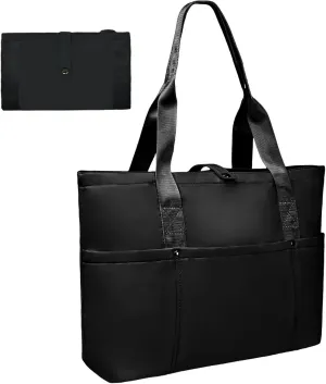 Travel Duffle Bag for Women, Foldable Travel Bag With Zipper Top Handle Handbag Large Shoulder Bag for Gym Tote