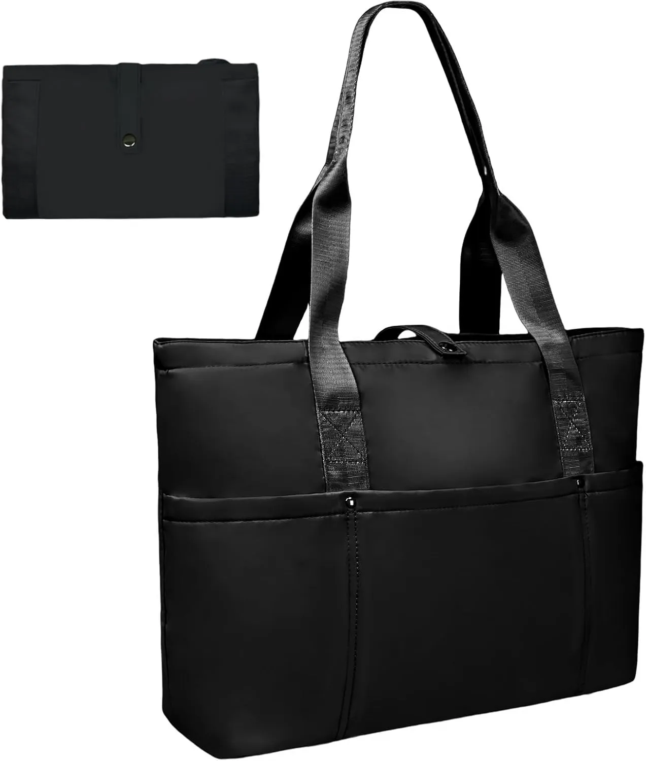 Travel Duffle Bag for Women, Foldable Travel Bag With Zipper Top Handle Handbag Large Shoulder Bag for Gym Tote