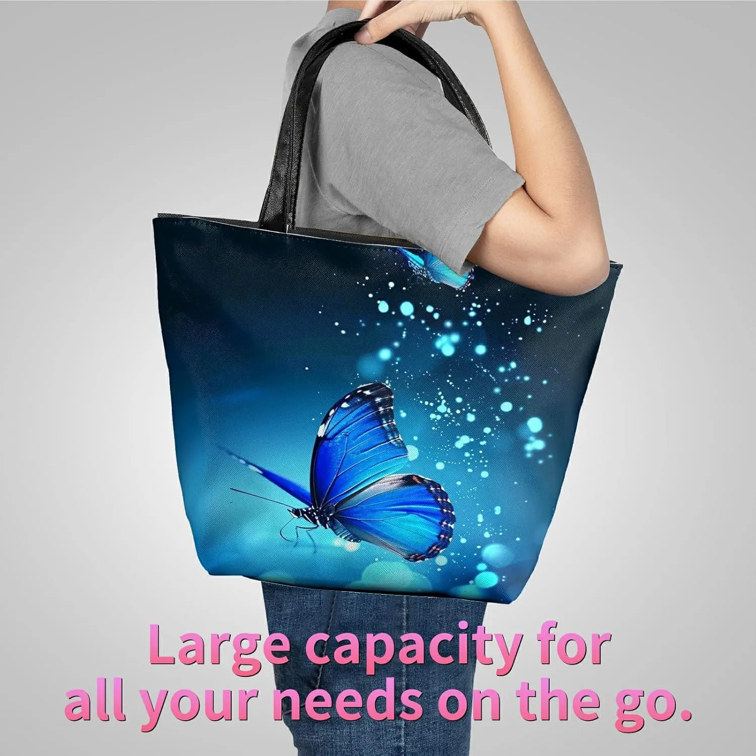 Travel Tote Bags Leather Purses for Women, Shoulder Bag with Zipper, Top Handle Ladies Shoulder Bags