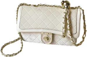 Trendy Diamond Quilted Chain Shoulder Bag - Versatile Crossbody, Adjustable Strap, Large Capacity,Travel & Gifting