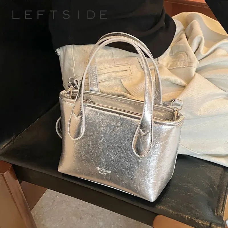 Trendy Silver Crossbody Bags for Women 2024