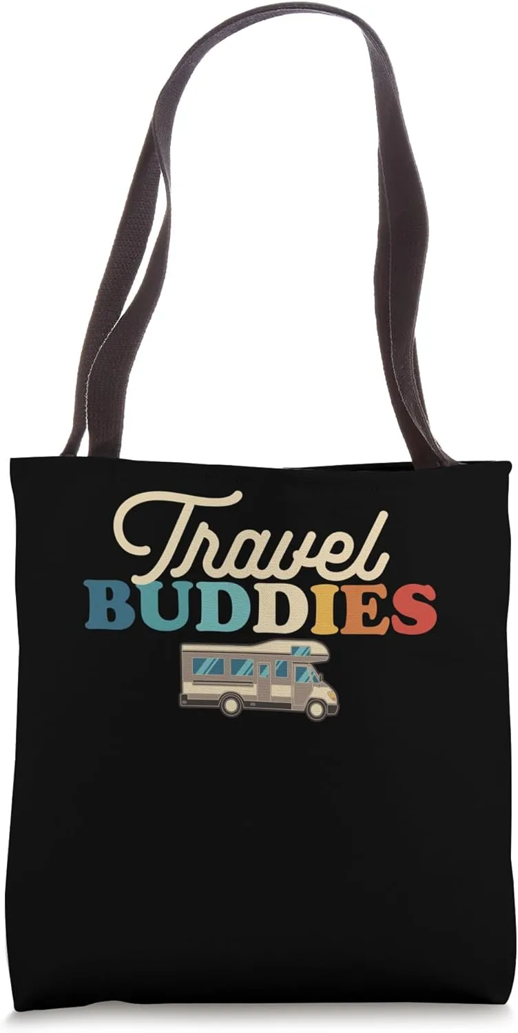 Trip Wanderlust Travel Buddies World Traveler Travel Buddy Tote Bag