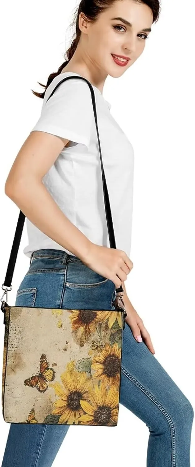Tuoxiukan Custom Photo Tote Bags for Women Personalized Top Handle Bags with Text Logo Gifts for Mom Dad from Daughter