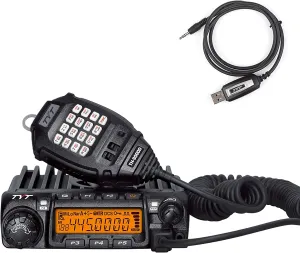 TYT TH-9000DPLUS Ham Mobile Transceiver, UHF Radio 420-450Mhz 40W 70CM Amateur Base Transceiver W/Free Cable
