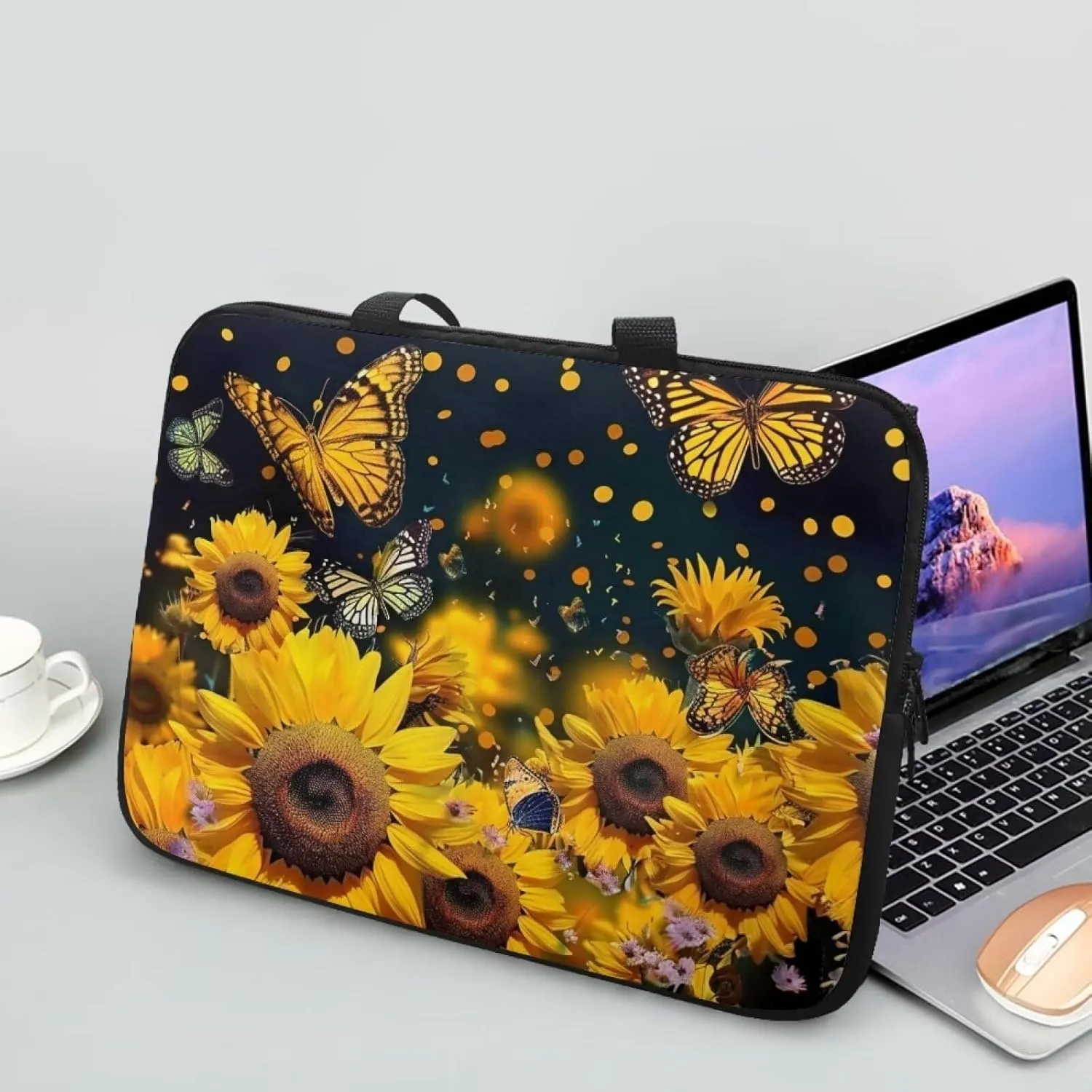 Uasibuni 16 inch Laptop Bag for Women Men Stylish Laptop Cover Gift for Boy Girl