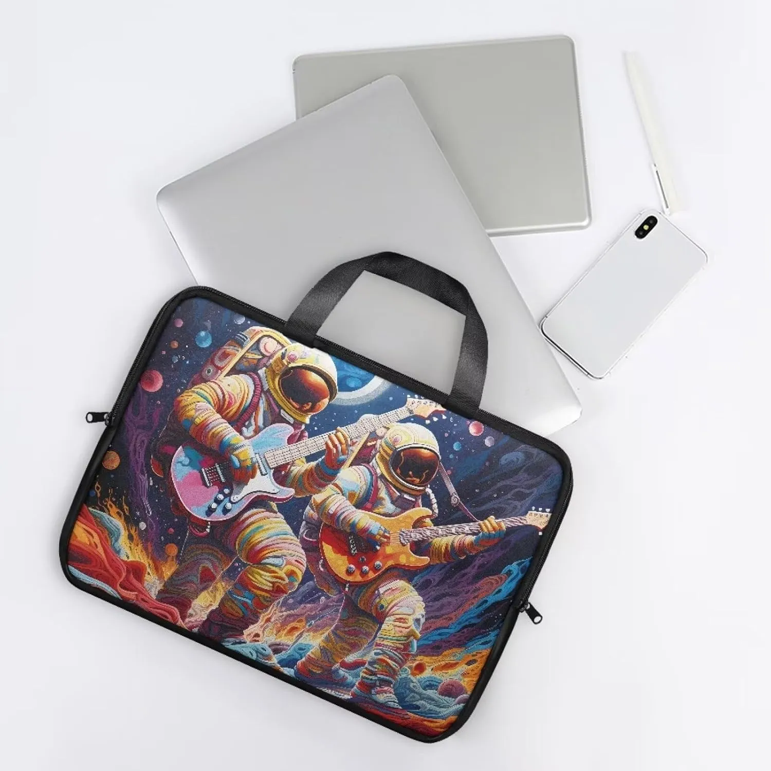 Uasibuni Fashion Laptop Tote Bag with Handle,Travel Laptop Bag 15.6Inch,Laptop Cover Bag 17In