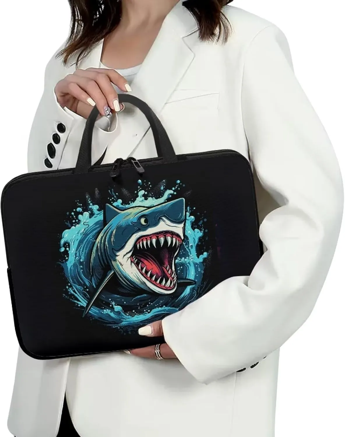 Uasibuni Laptop Tote Bag for Women Boy Girl 15.6 Inch Computer Bags Women Business Office Work Bag Briefcase