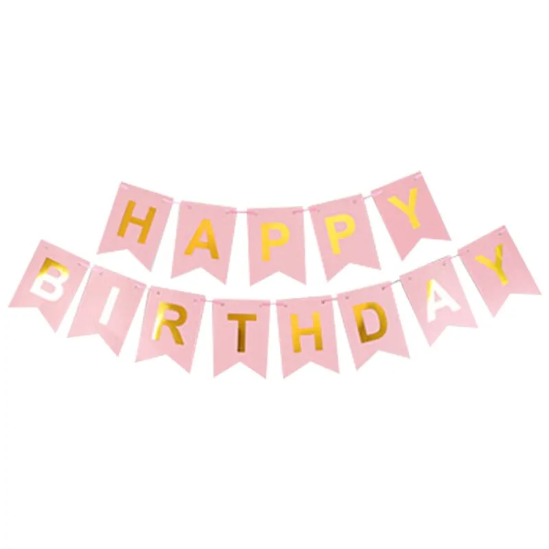 Unicorn Balloon Decoration Happy Birthday Party Supplies Foil Letter Balloon Globos Balony Banner Streamer Baby Shower Balloons