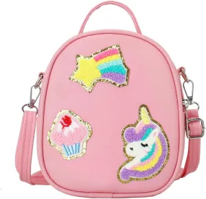 Unicorn Crossbody Wallet - Little Girls' Bag, 4-6, Preppy, Gift