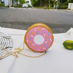 Unique Design Lovely Personalized Mini-Donuts Crossbody  Bag