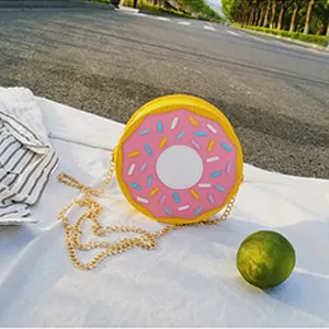 Unique Design Lovely Personalized Mini-Donuts Crossbody  Bag