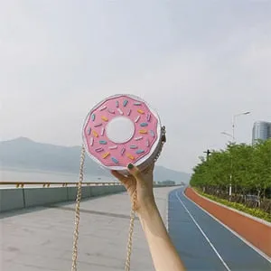 Unique Design Lovely Personalized Mini-Donuts Crossbody  Bag