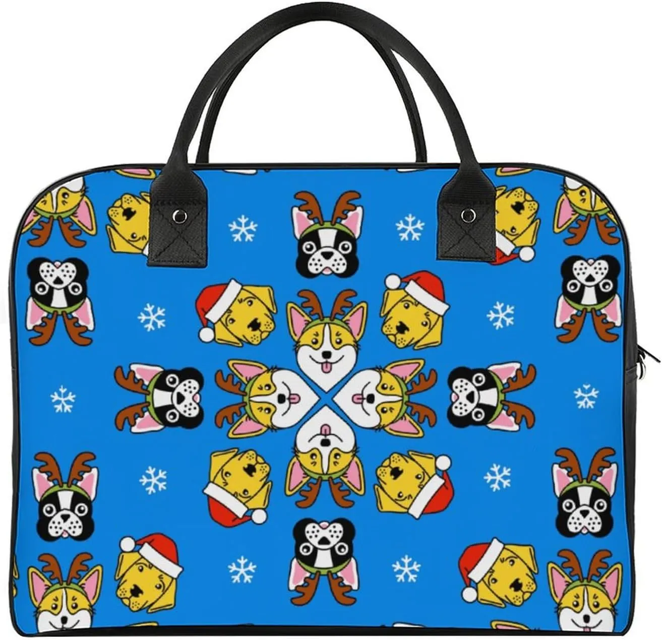 Unisex Casual Nylon Cute Panda Elegant Handbag for Traveling 13" X 19" X 8"