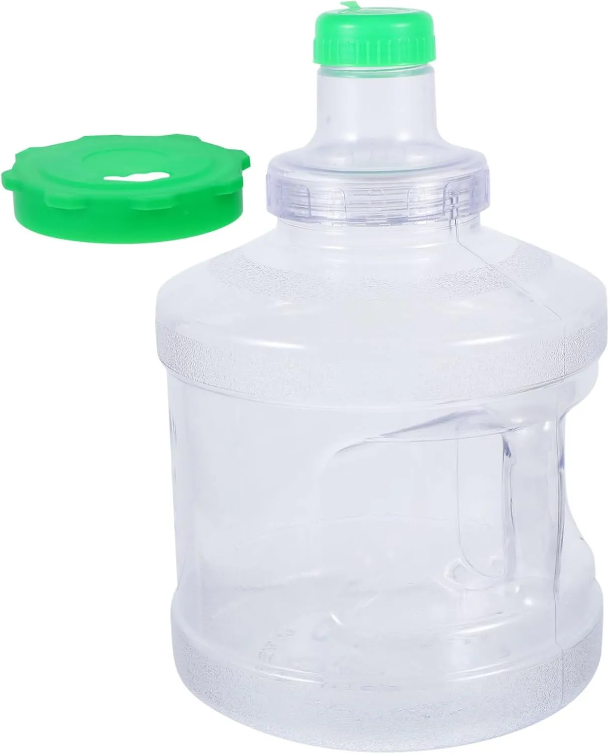 UPKOCH Portable Water Bottle Dispenser Transparent Water Storage Bucket with Lid for Home Office Gym Camping and Outdoor Activities