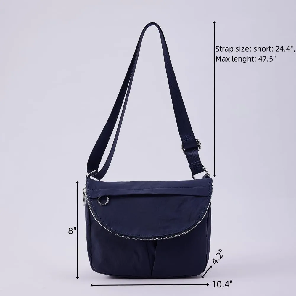 VAKAER Crossbody Purse for Women, 5L Casual Festival Bag With Adjustable Strap Women's Shoulder Handbags for Travel Workout