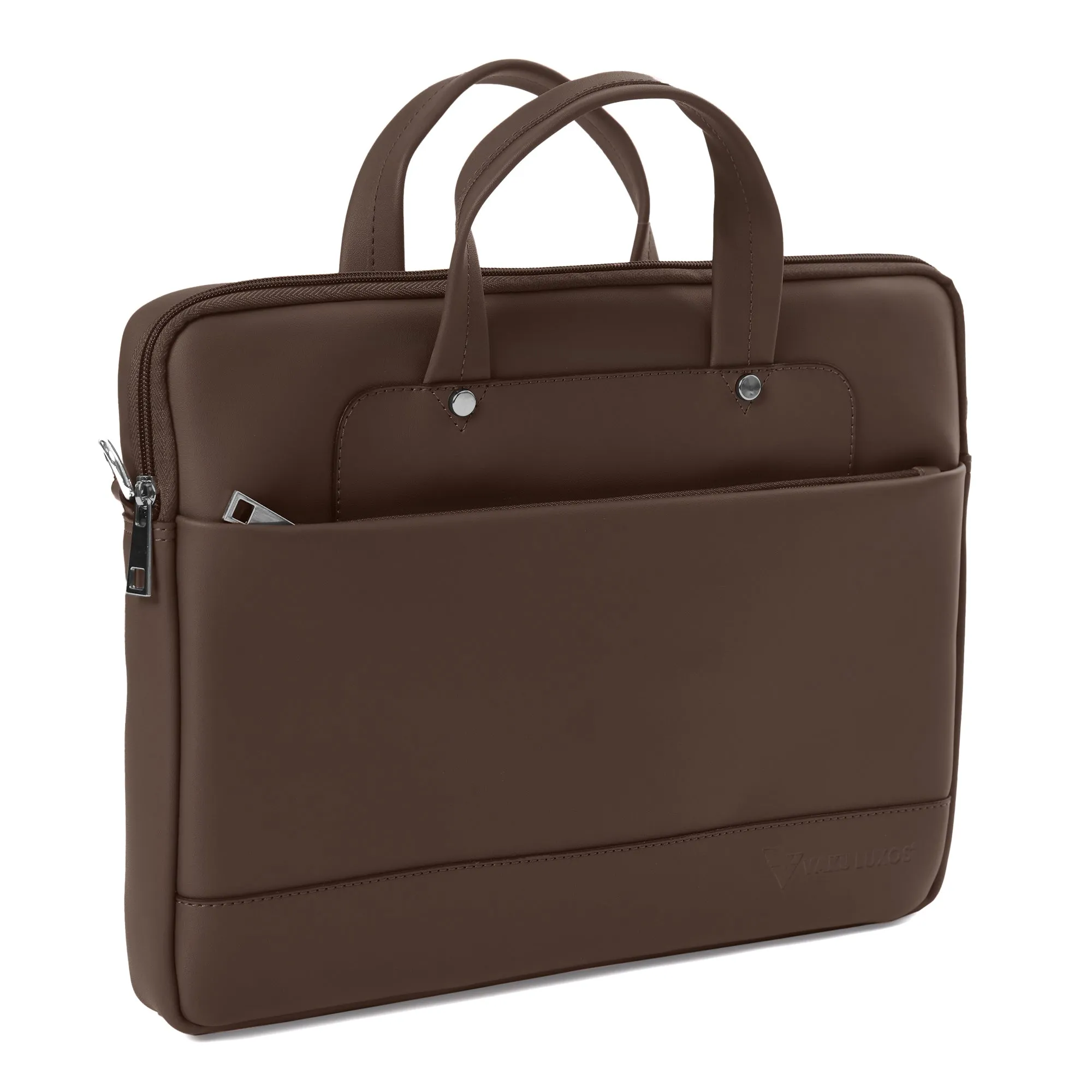 Vaku Luxos® Fabino 14 inch Laptop Bag Premium Laptop Sleeve Messenger Bag For Men and Women