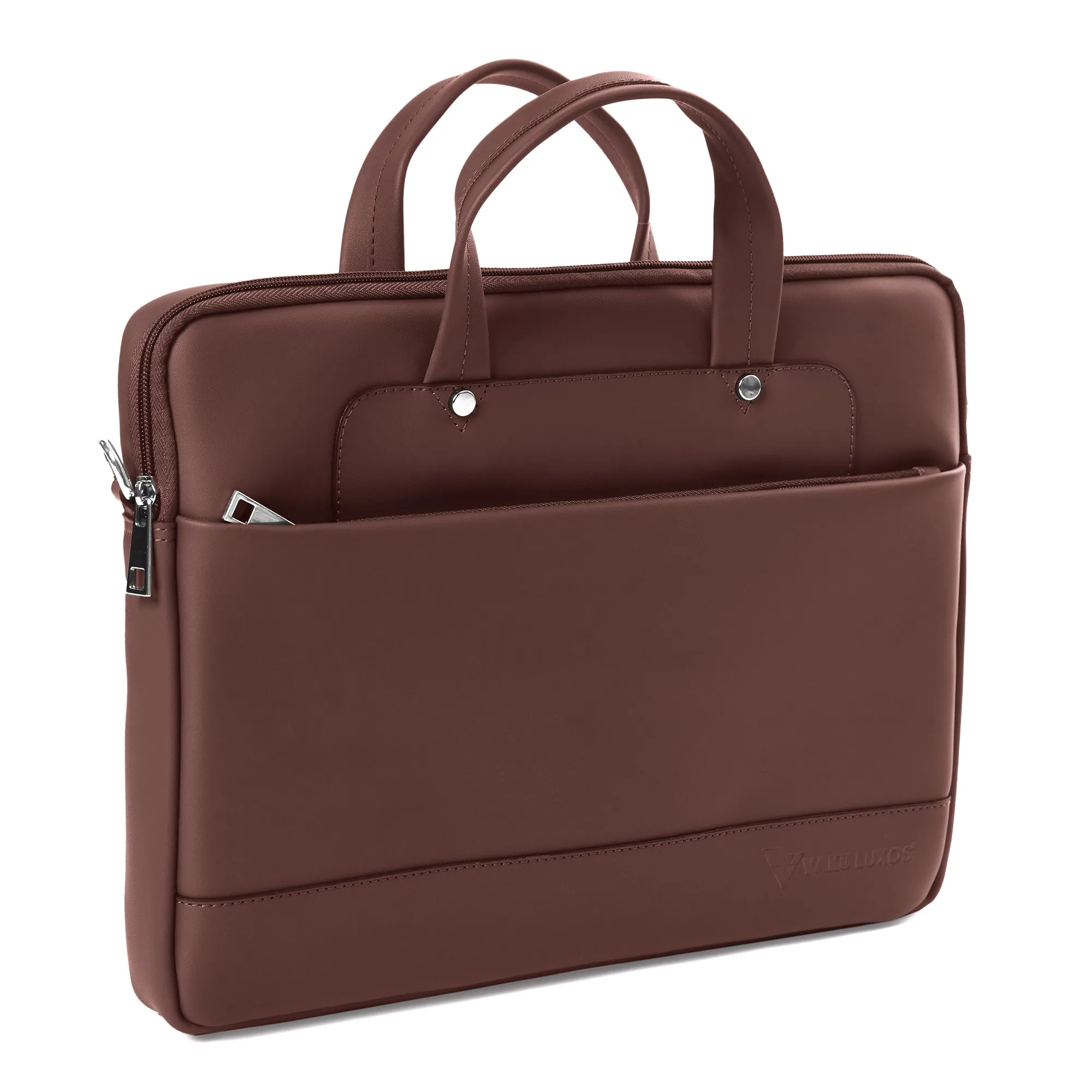 Vaku Luxos® Fabino 14 inch Laptop Bag Premium Laptop Sleeve Messenger Bag For Men and Women