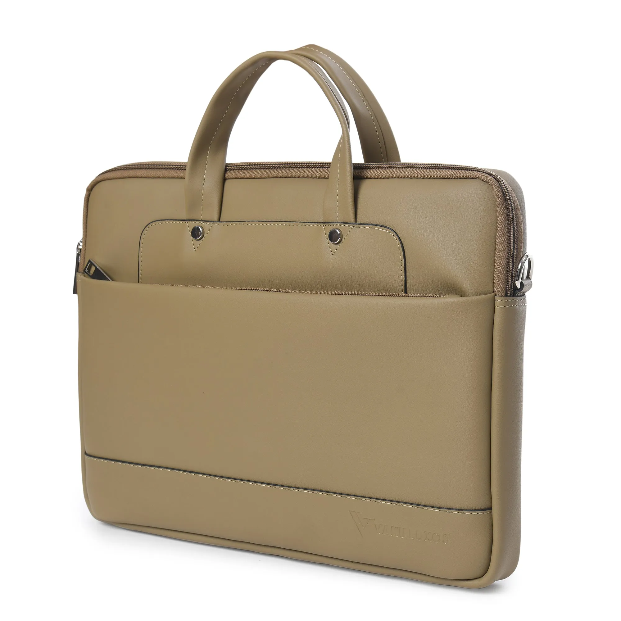 Vaku Luxos® Fabino 14 inch Laptop Bag Premium Laptop Sleeve Messenger Bag For Men and Women