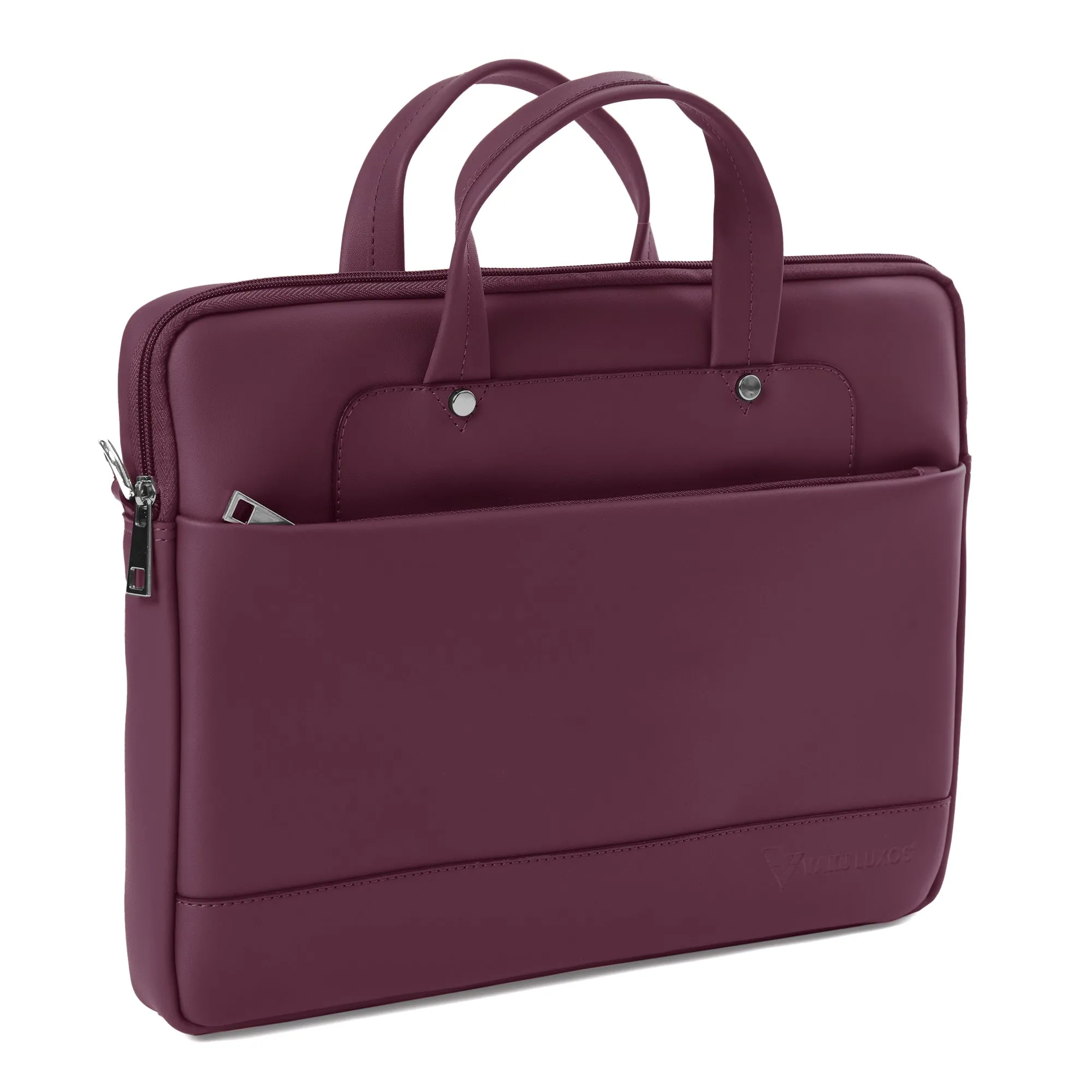 Vaku Luxos® Fabino 14 inch Laptop Bag Premium Laptop Sleeve Messenger Bag For Men and Women