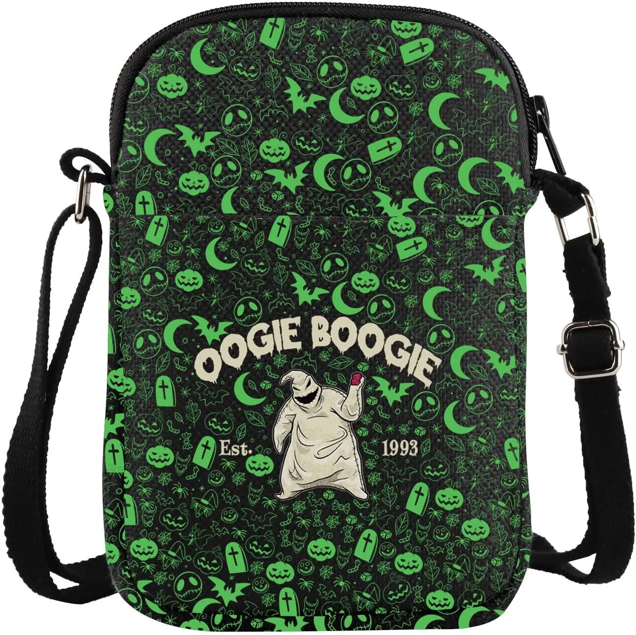 VAMSII The Nightmare Before Inspired Crossbody Bag Nightmare Horror Movie Fans Merch