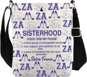 VAMSII ZAmicae Gift Amicae 1948 Sisterhood Crossbody Bag ZAmicae Finer Woman Gift Amicae Members Gift