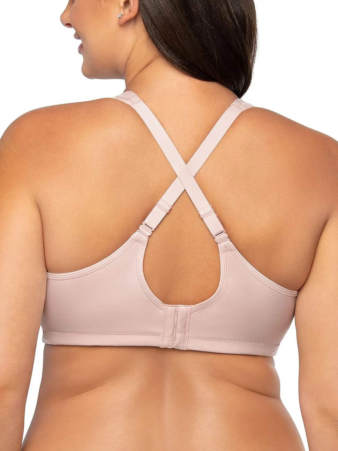 Vanity Fair Women's Medium Impact Sports Bras for Women, Breathable, Moisture Wicking, Padded Cups up to DDD