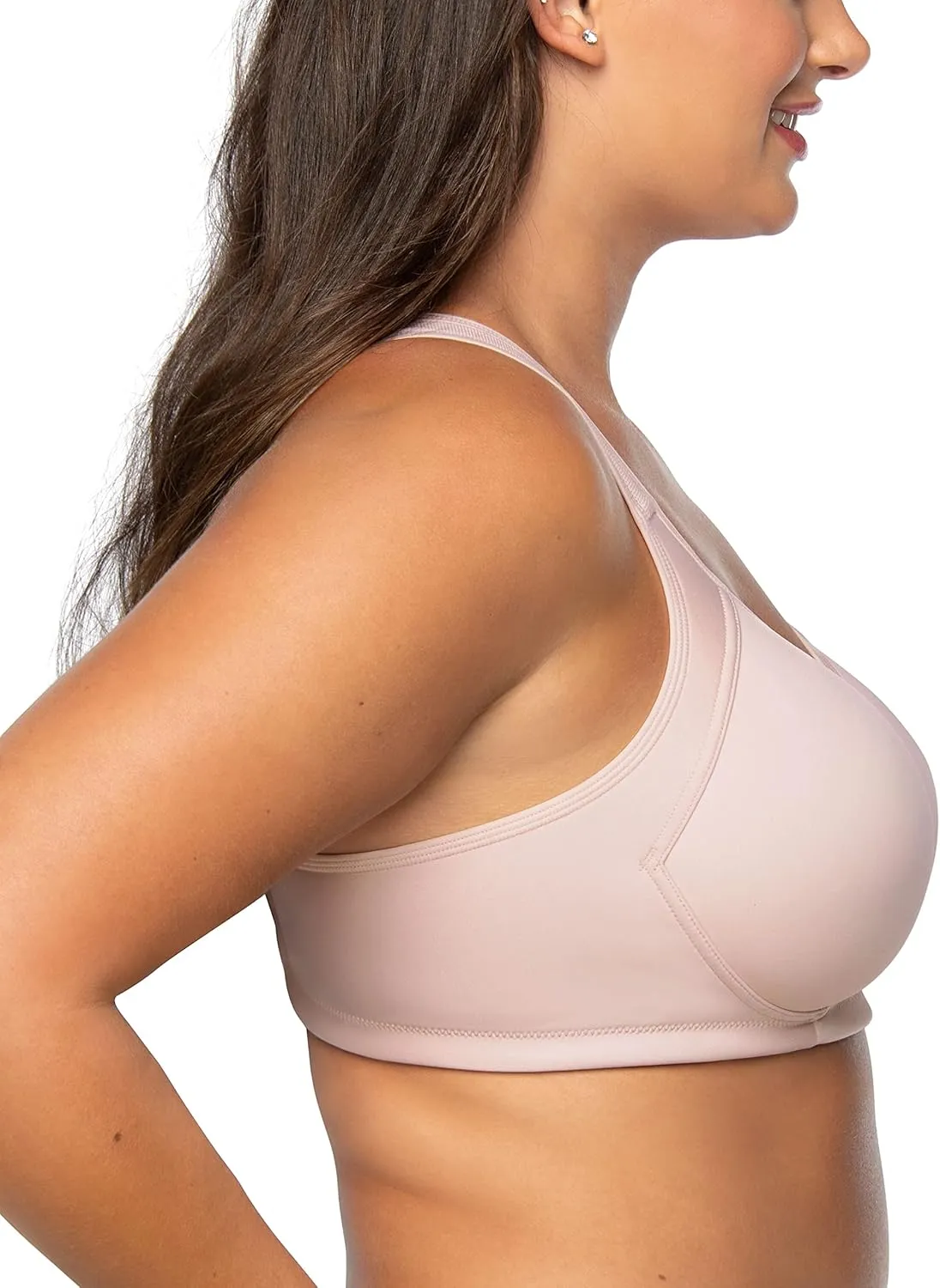 Vanity Fair Women's Medium Impact Sports Bras for Women, Breathable, Moisture Wicking, Padded Cups up to DDD