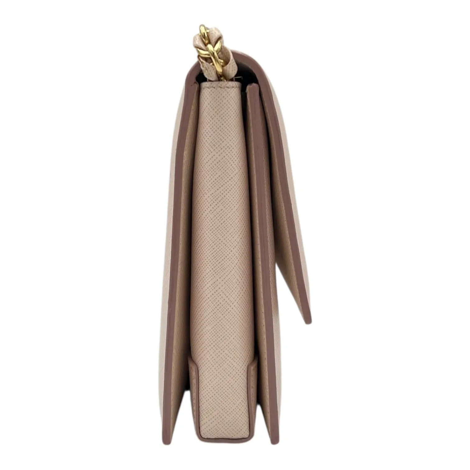 Vara Bow Pink Crossbody Bag in Calfskin, Gold hardware