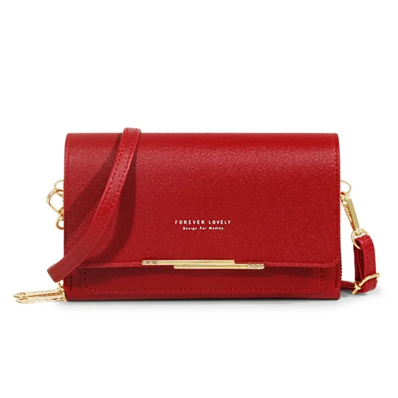 Vegan Leather Crossbody Bag – Compact & Stylish Handbag for Women
