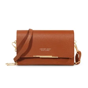 Vegan Leather Crossbody Bag – Compact & Stylish Handbag for Women