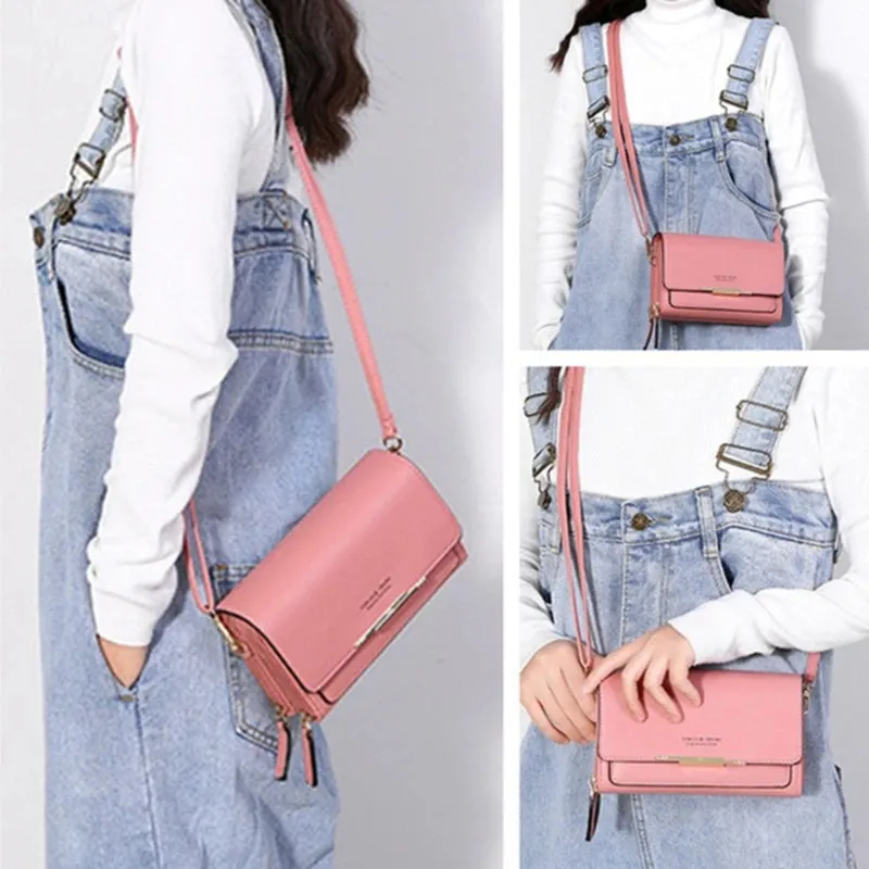 Vegan Leather Crossbody Bag – Compact & Stylish Handbag for Women